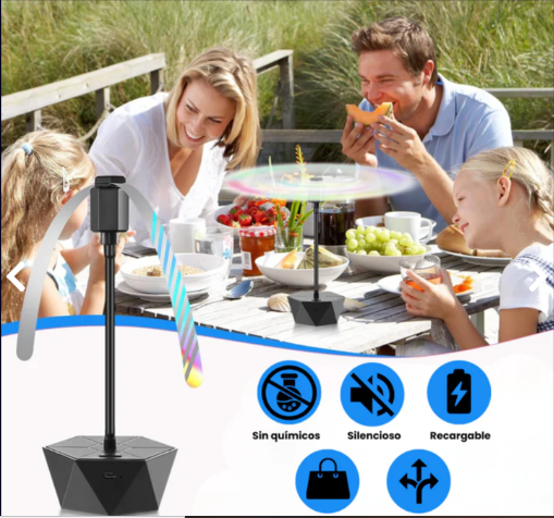 VENTILADOR REPELENTE PARA MESA