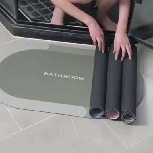 Tapete Para Baño Absorbente Antideslizan